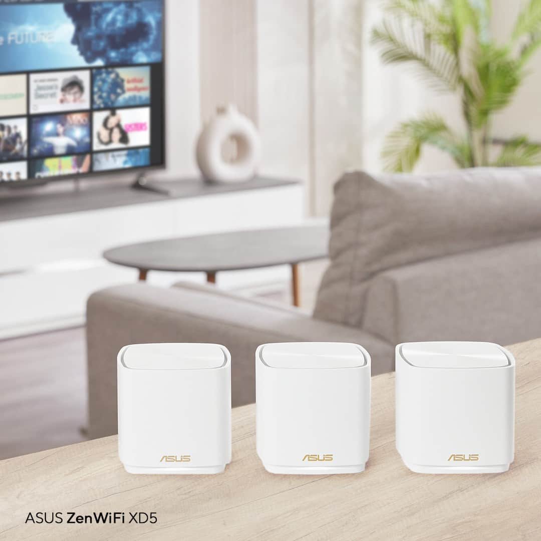 ASUSさんのインスタグラム写真 - (ASUSInstagram)「In search of reliable home WiFi? 🤔 ⁣ ⁣ 📶Meet ZenWiFi XD5, a solid mini mesh router equipped with robust features! ⁣ ⁣ Enter our #giveaway and find ultimate Zen in your home!🧘🏻‍♂️ https://asus.click/FindYourZen ⁣ ⁣ #FindYourZenWithASUS ⁣」11月8日 22時00分 - asus