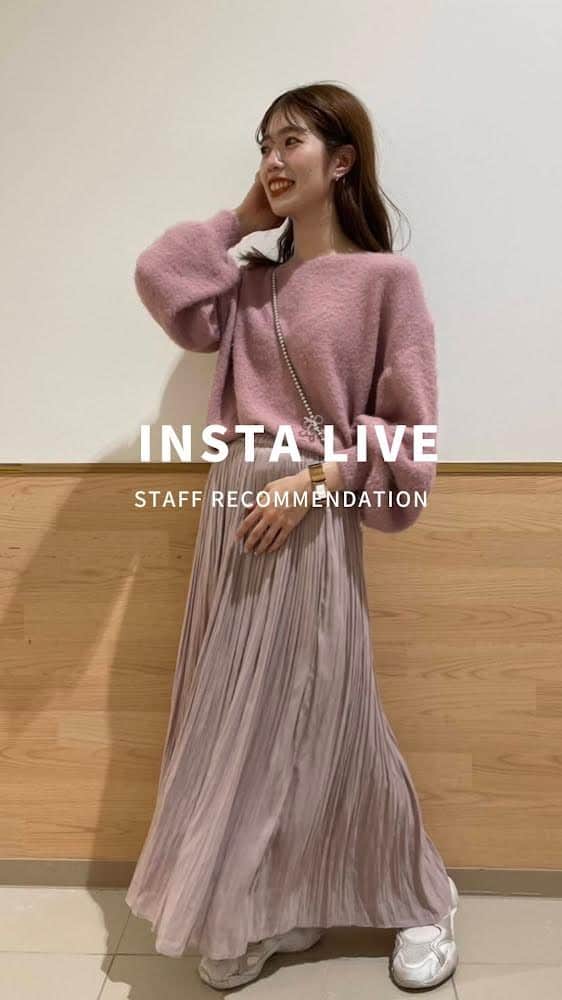 ROPÉ PICNICのインスタグラム：「・ STAFF RECOMMENDATION  私の推しニット🧶」