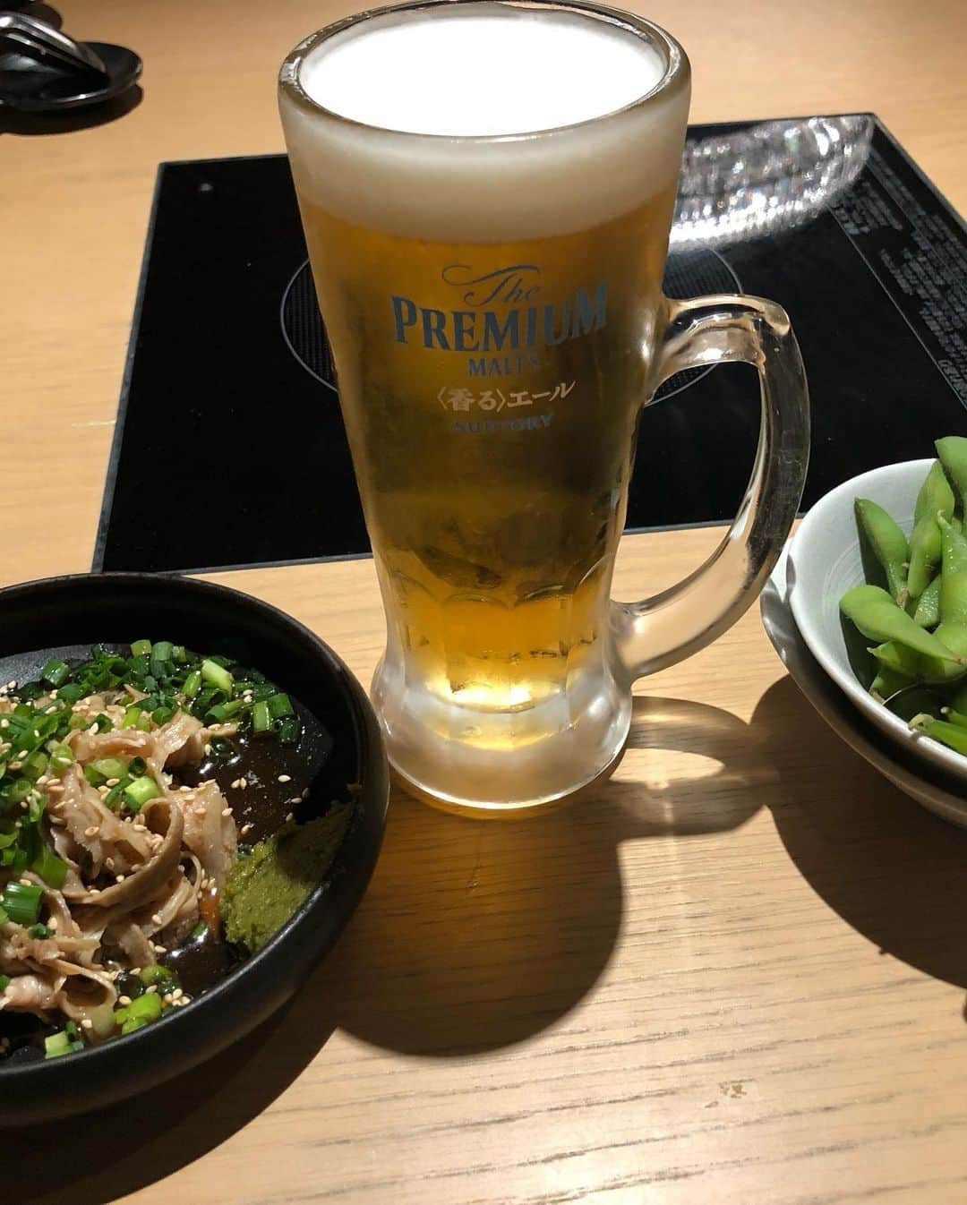 野澤佑斗さんのインスタグラム写真 - (野澤佑斗Instagram)「もつ鍋美味し‼️ ビールも美味し‼️ あざした☺️☺️  #もつ鍋おおやま」11月8日 22時29分 - yutonozawa1106