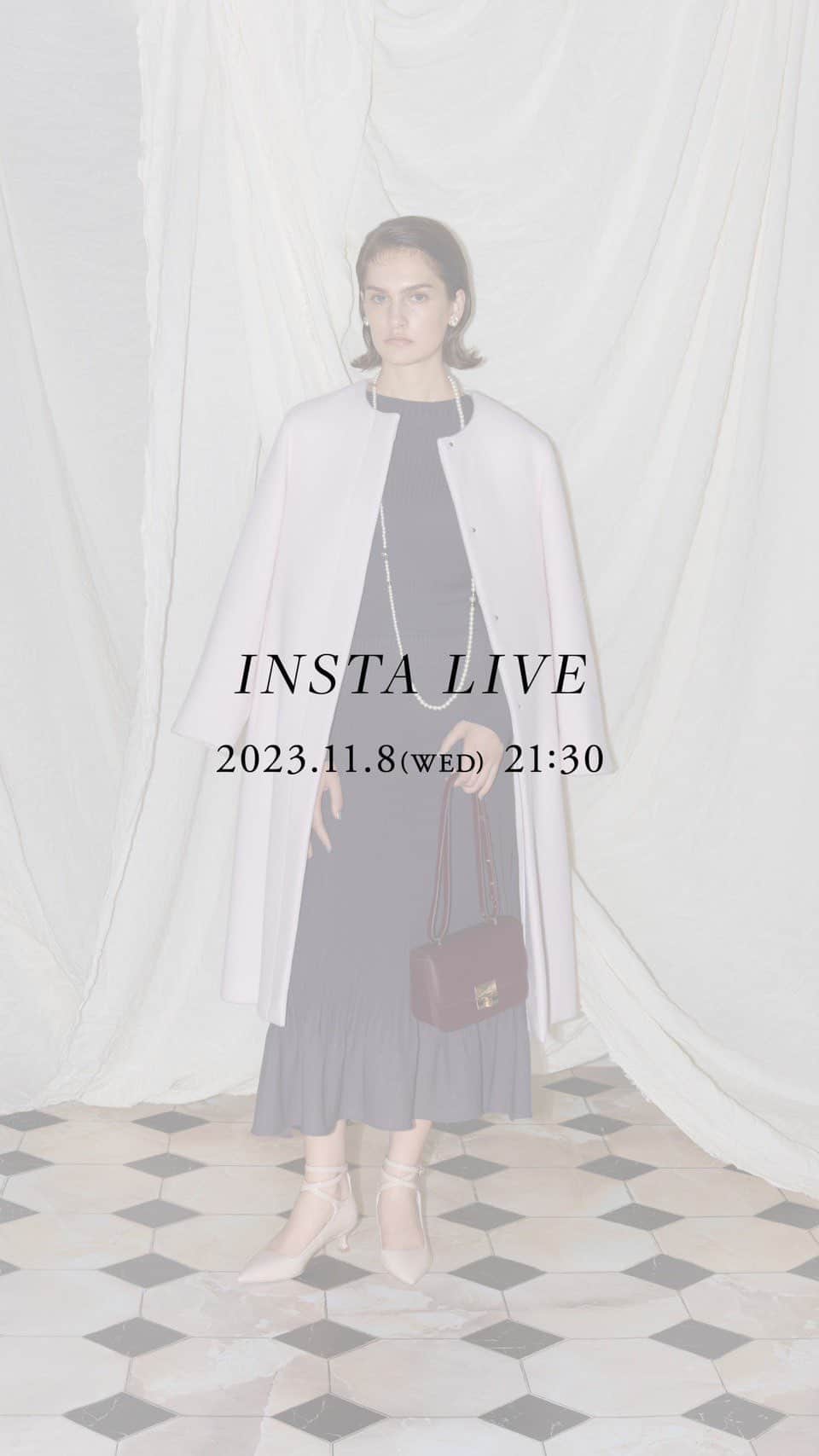 celford_officialのインスタグラム：「2023.11.08 ルミネ10%オフ 先行紹介 ⁡  ルミネ10%オフ先行アイテムをルミネ新宿店スタッフよりご紹介いたしました！ ⁡ ◆ ファーライクワンショルダーニット ¥17,600 IVR,LAV,GRY Fサイズ ⁡ ◆タックボリュームサテンスカート ¥19,800 LBEG,PPL,BLK 36,38サイズ ⁡ 【着用】 鷲津:ニット/IVR,F   スカート/LBEG,36 ⁡ ⁡ ◆ループトリミングコート ¥35,200 IVR,BLK,MIX 36,38サイズ ⁡ ◆チュールフロッキートップス ¥9,900 IVR,PNK,GRY,BLK Fサイズ ⁡ 【着用】 田中:コート/IVR,MIX,36 　　トップス/IVR,F ⁡ ⁡ ◆ ロゴ刺繍リブニットプルオーバー ¥14,300 LBEG,GRY,BLK 36,38サイズ ⁡ ◆ツイルマーメイドスカート ¥17,600 LBEG,CGRY,BLK 36,38サイズ ⁡ 【着用】 諏訪:プルオーバー/BLK,36   スカート/CGRY,36 ⁡ ⁡ ◆ 裾シアーリブニットワンピース ¥26,400 IVR,GRY,BLK 36,38サイズ ⁡ 【着用】 鷲津:ワンピース/GRY,36 ⁡ ⁡ ◆カシミヤ混ノーカラーコート ¥38,500 IVR,LPNK,DNVY,LAV 36,38サイズ ⁡ 【着用】 田中:コート/LPNK,DNVY,36 鷲津:コート/LAV,IVR,36 諏訪:コート/IVR,LPNK,36 ---------------------------- 鷲津:159cm ウェーブ 諏訪:149cm ストレート 田中:155cm ストレート ---------------------------- ⁡ ご視聴いただき、ありがとうございました！ ⁡ #CELFORDAW23 #celford #セルフォード」