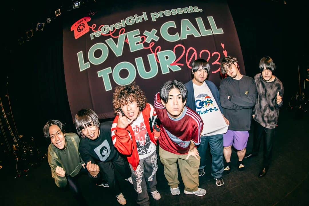のインスタグラム：「⁡⁡ ⁡【reGretGirl presents「LOVE × CALL TOUR 2023」】⁡  2023.10.20 名古屋DIAMOND HALL  reGretGirlとの初対バン！ 熱い夜になりました！🔥  地元大阪のすごく近い後輩でした！ これからもよろしく〜！✌️ ⁡⁡ ⁡⁡photo by @yusuke_mphoto ⁡⁡ ⁡⁡⁡ ⁡#reGretGirl  #ラブコツアー ⁡#KANABOON」
