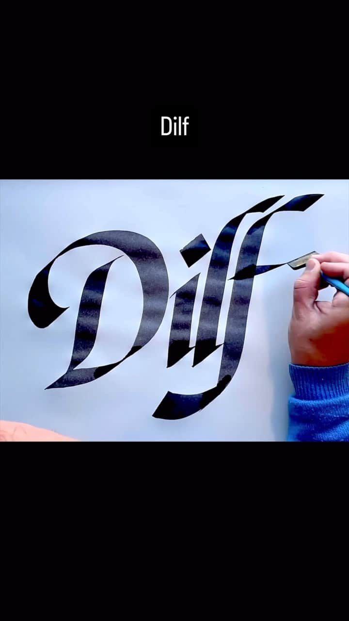 Seb Lesterのインスタグラム：「I was going to post my PhD Thesis today, “Supersymmetry in String Field Theory: Unraveling the Fabric of Reality”, but I changed my mind, and instead, I’m posting a video of me writing out the word ‘Dilf’. #calligraphy #dilf」