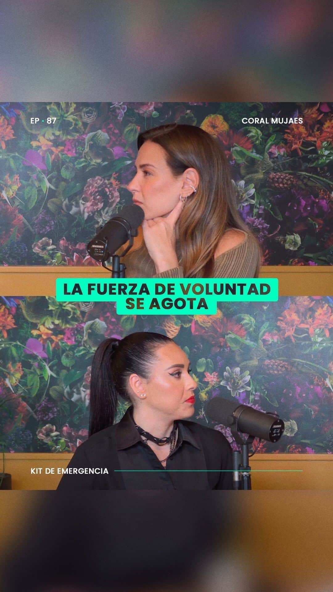 Erika De La Vegaのインスタグラム：「Sabías que la fuerza de voluntad se acaba? Sí, es finita y normal cuando nos sentimos cansados o que simplemente no queremos hacer lo que debemos hacer. Coral @coralmujaes en cambio nos propone transformar nuestras neuroasociaciones para crear nuevos hábitos sostenibles en el tiempo.  Aprende más con el episodio completo ya disponible en todas las plataformas de audio: spotify, google podcasts, apple podcasts, amazon music y en mi canal de youtube.  #ErikaDeLaVega #podcast」