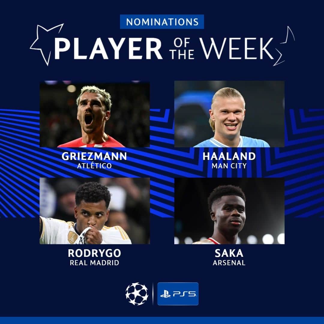 UEFAチャンピオンズリーグさんのインスタグラム写真 - (UEFAチャンピオンズリーグInstagram)「Who was the star this week? ⭐  #UCLPOTW @playstation」11月9日 8時27分 - championsleague