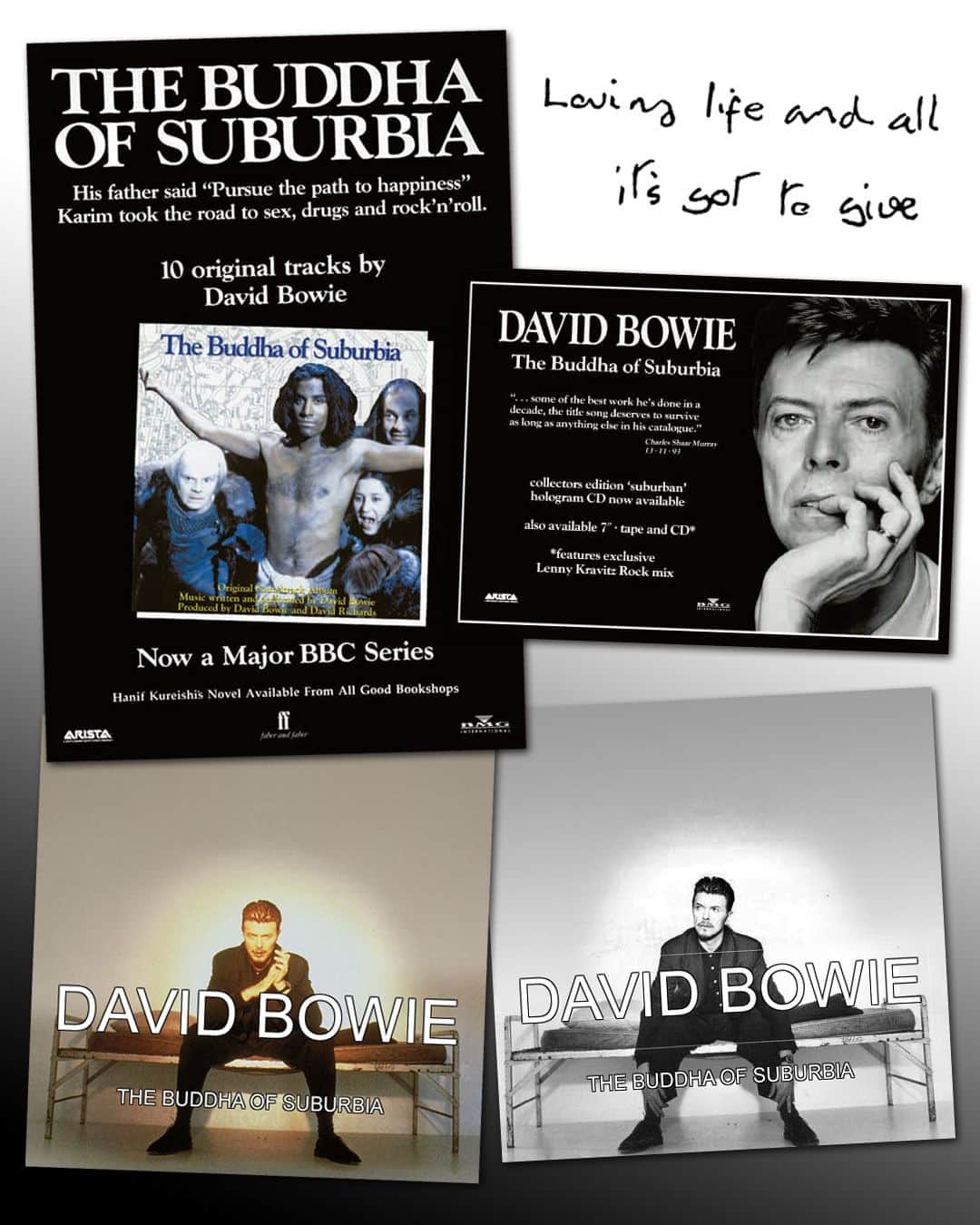 デヴィッド・ボウイさんのインスタグラム写真 - (デヴィッド・ボウイInstagram)「THE BUDDHA OF SUBURBIA IS 30  “Loving life and all it’s got to give...”  “In many respects, this is David Bowie’s most important album of the 90s.”  So said Daryl Easlea when writing about the 2007 reissue of The Buddha Of Suburbia, originally released in the UK thirty years ago today, 8th November 1993.   One of Bowie’s own favourite works, this ‘soundtrack’ album seems to have flown under the radar for the casual Bowie observer.  Though loved by a loyal core of Bowie fans, The Buddha Of Suburbia seems generally underappreciated, as summed up in this edited closing paragraph from a 25th celebration by Julian Marszalek over at The Quietus...  “Even after 25 years, The Buddha Of Suburbia is a strange anomaly in David Bowie’s back catalogue. Both ignored and misunderstood upon its release, the album’s re-emergence in 2007 was met once again with very little fanfare and it remains the album that so few Bowie fans have heard of, let alone listened to. As such, The Buddha Of Suburbia is an album ripe for discovery, not least as it contains an approach and execution that not only captures the best of Bowie’s past but also kick starts his future.”  Read the full piece here: http://smarturl.it/Buddha25tQ (Linktree in bio)  #BuddhaOfSuburbia #BuddhaOfSuburbiaAlbum」11月9日 8時46分 - davidbowie