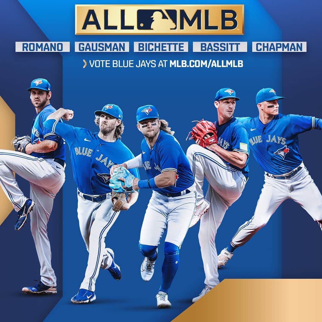 トロント・ブルージェイズさんのインスタグラム写真 - (トロント・ブルージェイズInstagram)「FIVE #BlueJays are nominated for the 2023 All-MLB Team! Vote daily until 8pm ET on November 19 🗳️✅」11月9日 9時20分 - bluejays