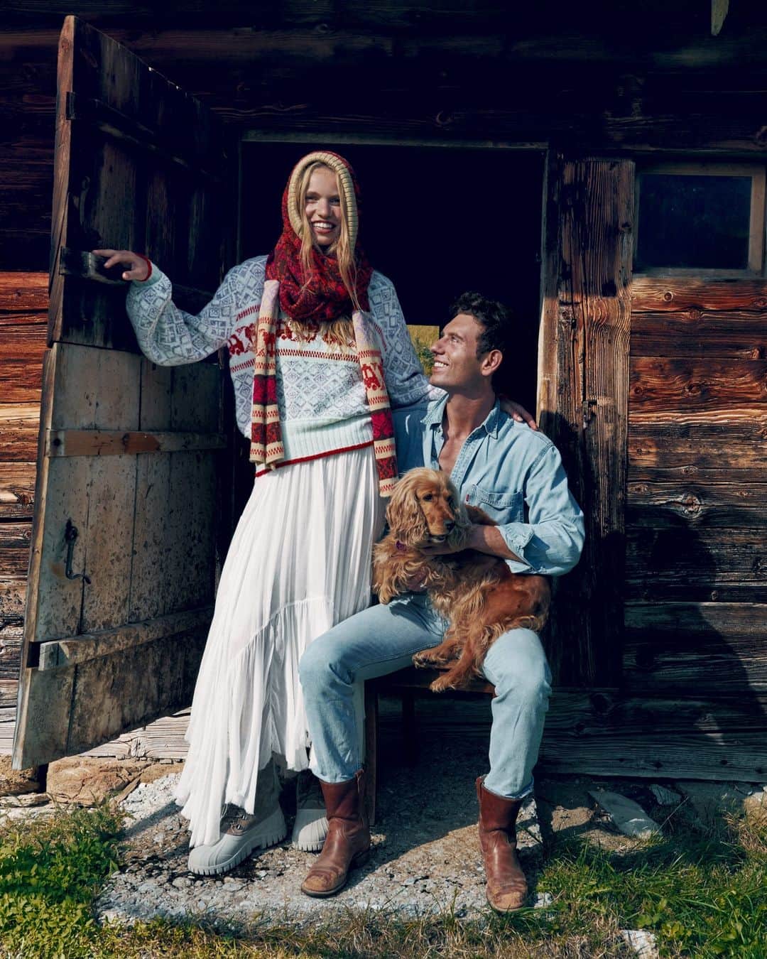 のインスタグラム：「Shop Free People Holiday at our link in bio.」