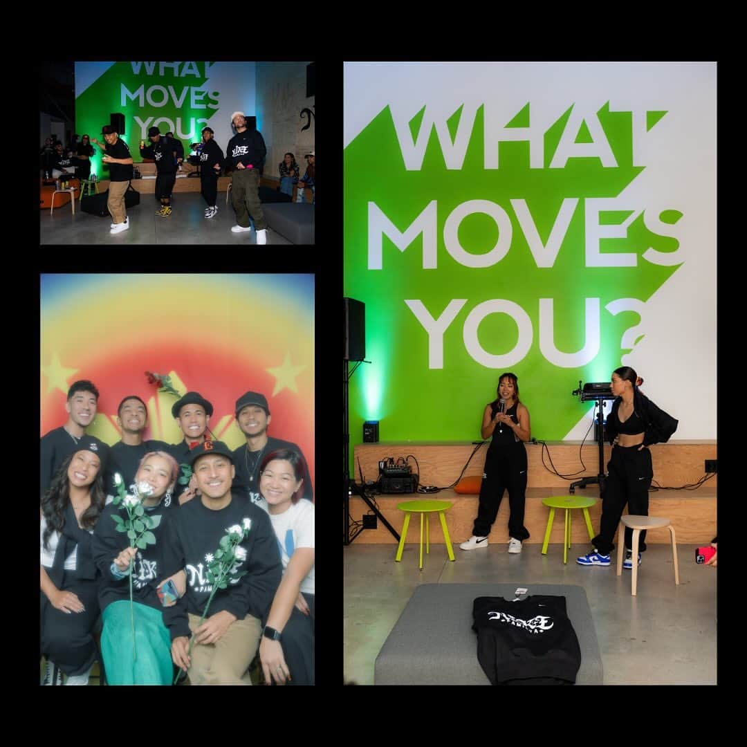 ショーン・エバリストさんのインスタグラム写真 - (ショーン・エバリストInstagram)「@nike x @isla.project at @movement.lifestyle 💥 An unexpected alignment and a personal a dream for me to be a part of. Honored that @nike chose mL to celebrate #FAHM in our space and asked me to share my story growing up as a Filipino American to my fellow kababayan.   As a kid, the garage was my dance sanctuary and my crew (gen2 iykyk) was my dance family. It was my parents that taught me how help make everyone feel at home, I believe @movement.lifestyle is an extension of those roots and my garage growing up. Thank you @step0nme @linlinchanel for shining a light on me and my “movement lifestyle.”💚  Big love to everyone I connected with that night, old friends and new! To @knlfolkarts for teaching our dance roots, @openmarket.la for the delicious food, @wanderlustcreamery for the tasty ice cream, @so.syd for the nostalgic photos, @davidregoso @visiblevibez_ for capturing the evening energy.」11月9日 9時40分 - shaunevaristo