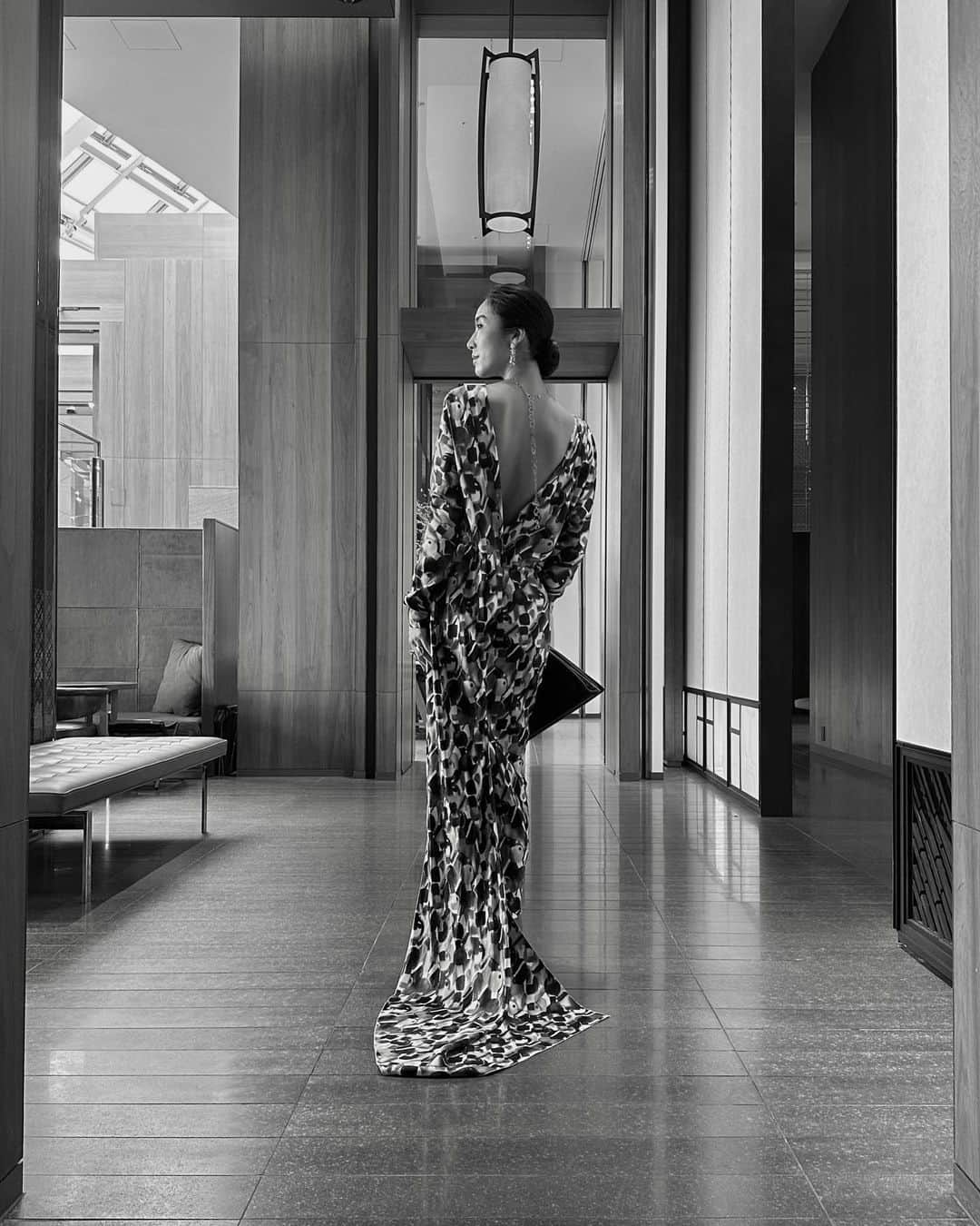 立野リカのインスタグラム：「🖤」