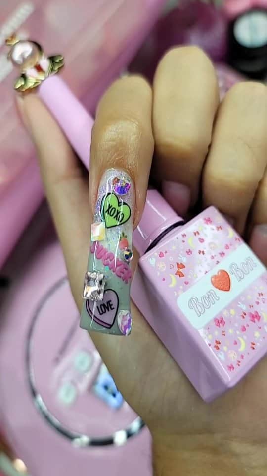 Max Estradaのインスタグラム：「Enailcouture.com new 123go xl duck nails are EVERYTHING  Enailcouture.com new black label 123go nails,  the next level full coverage pre made gel nails,  15 sizes from 00 to 13. Thin cuticle area and thicker tip for the perfect look and pre etched so no extra steps ! Made in the usa #nailsnailsnails #nails #nailsdesign #nailart #nails #nailsart #fyp」