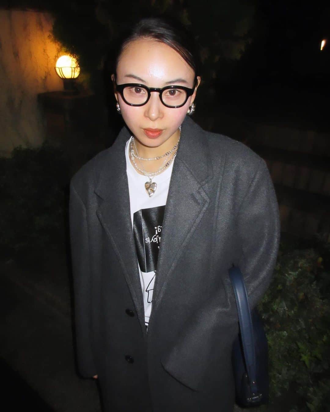 後藤早貴さんのインスタグラム写真 - (後藤早貴Instagram)「可愛すぎるオーバージャケット🖤🔥  @lpdgem.official 🧥 @______839048 様が作るお洋服素敵過ぎます。  他も大好きなものたちで合わせた。  可愛い、コンパクトデジカメ📷 ハピネス🩵🤎  #me#gosaki#outfit#lapeaudegem#moscot#syu#topazz#lovers」11月9日 0時48分 - gosakicchi