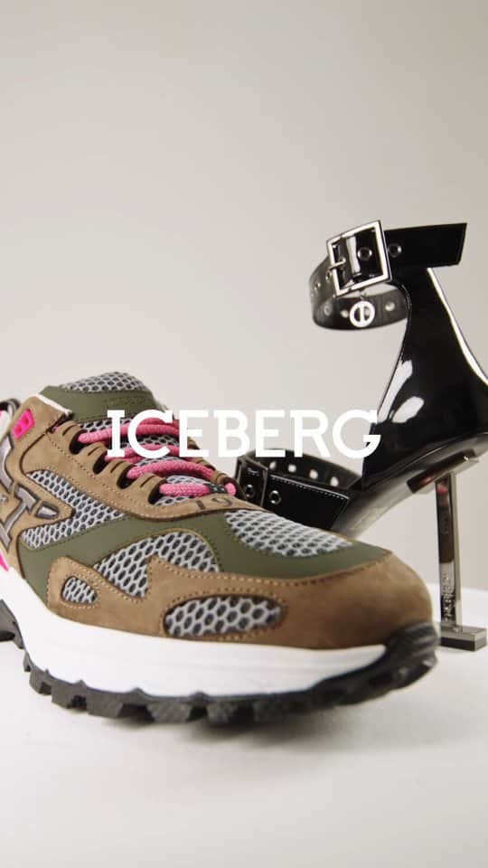 アイスバーグのインスタグラム：「Elevate your shoe game with ICEBERG. From sleek sneakers for men to elegant pump heels for women. Discover your perfect style and shop your favorites at iceberg.com  #iceberg1974 #iceberg #icebergshoes #fw23 #newin」