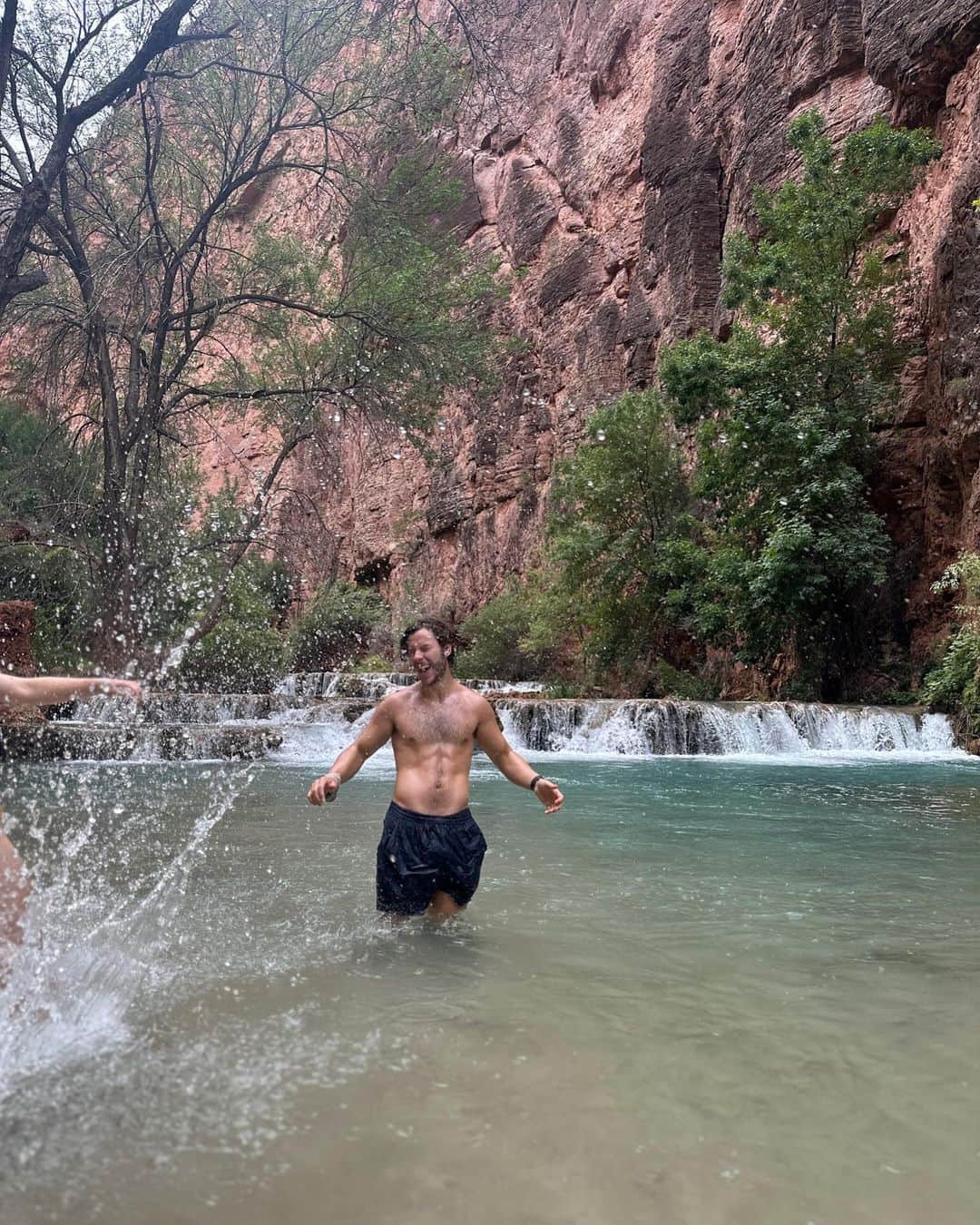 Nolan Gouldさんのインスタグラム写真 - (Nolan GouldInstagram)「Looking for the best swimming holes on Earth.  Incredibly lucky and grateful to get to visit this awesome place a few months back.」11月9日 2時27分 - nolangould