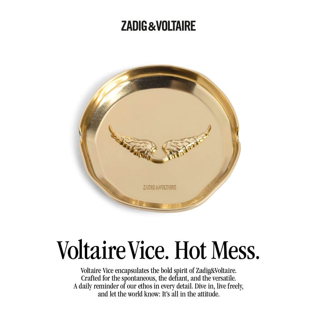 ザディグ エ ヴォルテールのインスタグラム：「Voltaire Vice⁣ ⁣ Crafted for the spontaneous, the defiant and the versatile.⁣ ⁣ #zadigetvoltaire #zadigvoltaire」