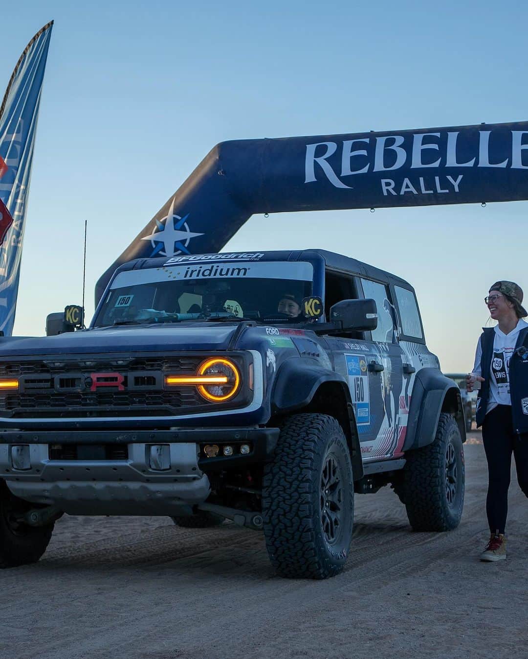 Fordさんのインスタグラム写真 - (FordInstagram)「As the first women’s off-road navigation rally raid in the United States, the Rebelle Rally means a lot to the competitors.  “It’s really important for me to be a part of something that helps promote women to get out of their comfort zone and make this their favorite place. It’s so cool.”  —Rori Lewis, Navigator, Team 150  Disclaimer: Optional and aftermarket equipment shown. Professional driver on a closed course. Always consult the owner’s manual before off-road driving, know your terrain and trail difficulty, and use appropriate safety gear. Custom wrap shown. Not for sale.」11月9日 2時57分 - ford