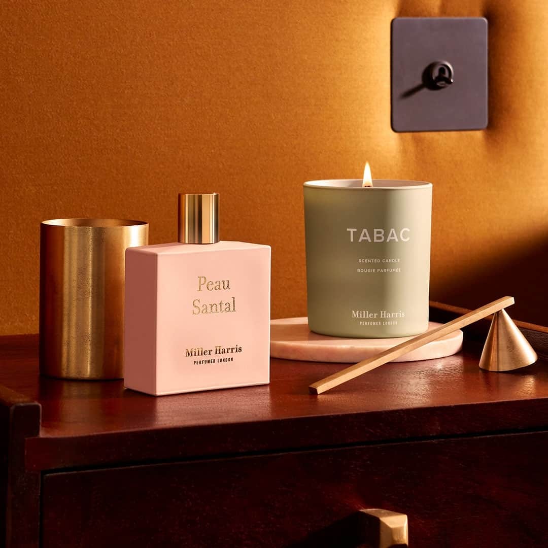 ミラーハリスのインスタグラム：「Home is where the scent is this season」
