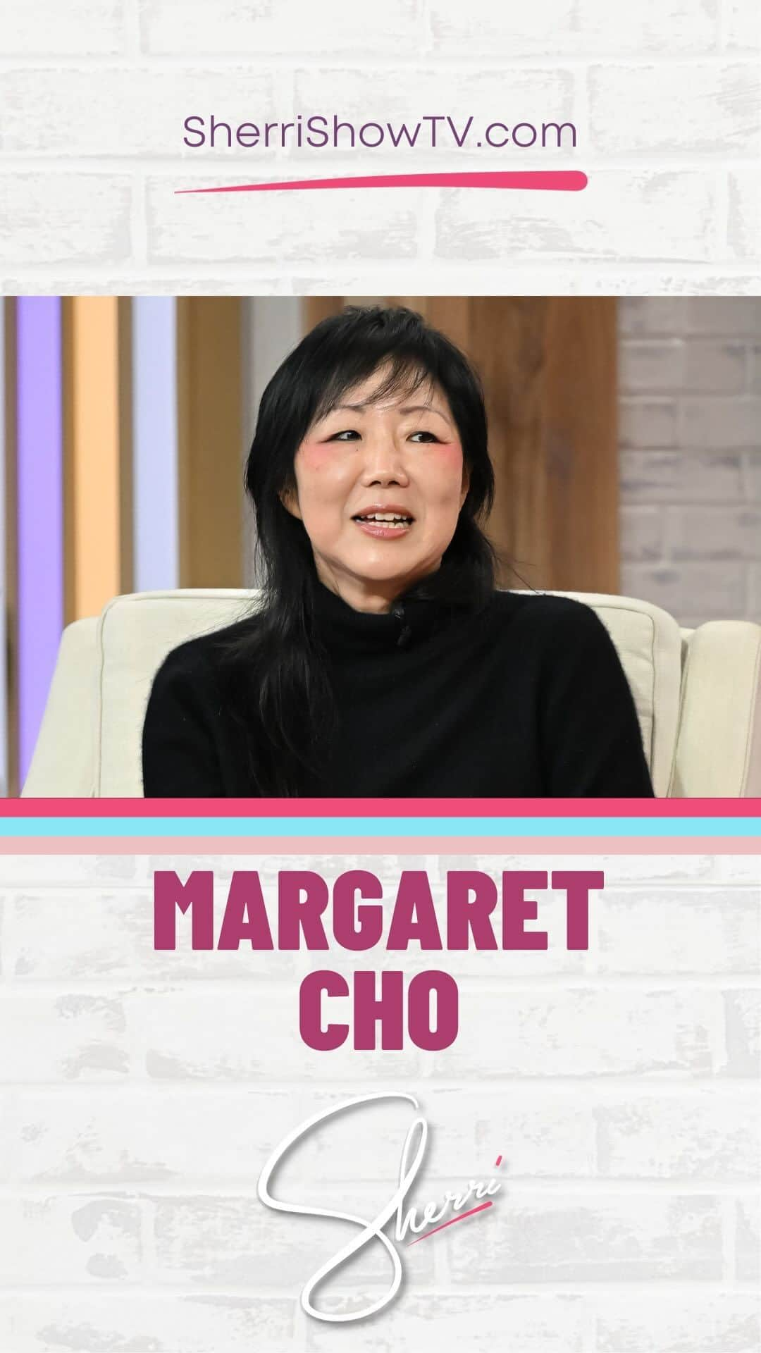 マーガレット・チョーのインスタグラム：「Whew! We could listen to legendary comic and actress Margaret Cho tell stories ALL DAY (and we will never think about a spa day the same again!) 🤣🤣🤣  Get tickets to Margaret’s “Live and Livid” comedy tour at margaretcho.com/tour  #sherrishepherd #sherrishowtv #sherri #besttimeindaytime #spaday #parents #comedy #legendaryonsherri」