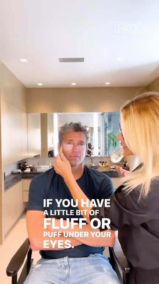 パトリック・デンプシーのインスタグラム：「Watch #SexiestManAlive #PatrickDempsey get ready for his PEOPLE photoshoot. ✨」