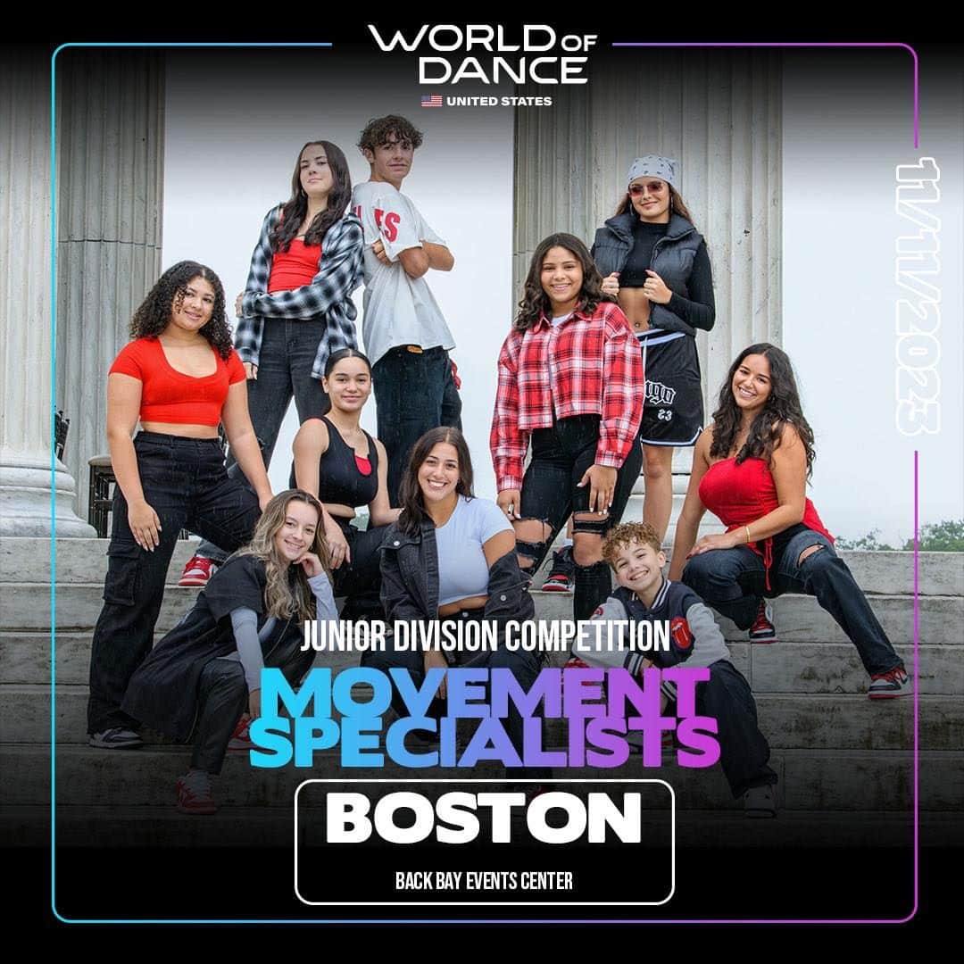 World of Danceさんのインスタグラム写真 - (World of DanceInstagram)「Give it up for our Junior Division teams that will be taking the Boston stage THIS weekend on November 11th at Back Bay Events Center! 🏆   Don’t miss out, but your tickets now at worldofdance.com!   #worldofdance #wodbos23 #wodboston」11月9日 4時01分 - worldofdance