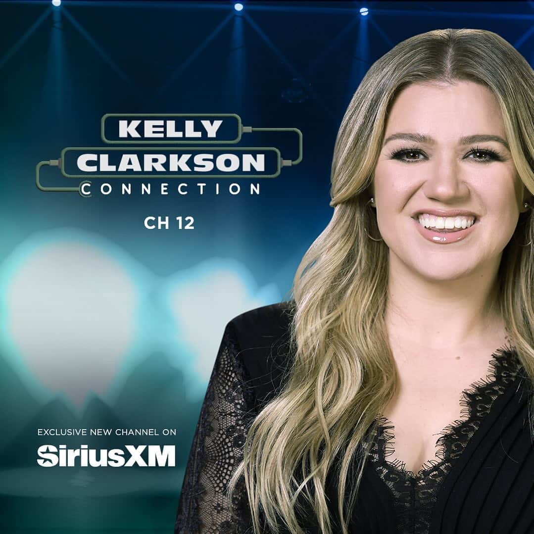 ケリー・クラークソンのインスタグラム：「Welcome to the Kelly Clarkson Connection! Join me for music I love, music I’m inspired by, and hear stories behind my biggest hits: siriusxm.us/Kelly」