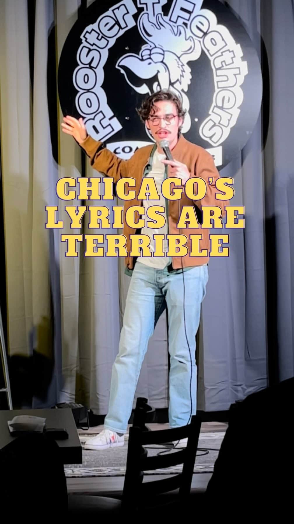 ジョーイ・ブラッグのインスタグラム：「Does anybody really like the band Chicago? #StandUp #Comedy #StandUpComedy #Chicago #ClassicRock」