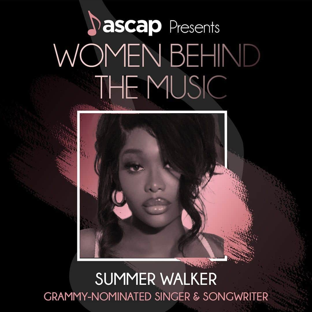 ASCAPのインスタグラム：「ASCAP Women Behind the Music Honoree and Singer/songwriter ​Summer Walker has become one of the industry's biggest and brightest stars. LVRN's leading lady's debut album, 'Over It,' contains multi-platinum singles "Come Thru" ​and "Playing Games."   Throughout her career, the ​Grammy-nominated songstress ​amassed several accolades, including Soul Train, iHeart Music, and Billboard Music awards. "Come Thru" and "Playing Games" also won several ASCAP Awards. Her dazzling sophomore album 'Still Over It,' reigned at No. 1 on the Billboard 200 and earned her the coveted Chartbreaker Award at Billboard's Women in Music event.   Five years after its release, to commemorate the breakout hit, fan favorite, and 6x platinum song, "Girls Need Love," she recently dropped 'Girls Need Love (Girls Mix)' showing us she continues to reinvent the wheel. Throughout all the seasons, we celebrate you​, Summer!」