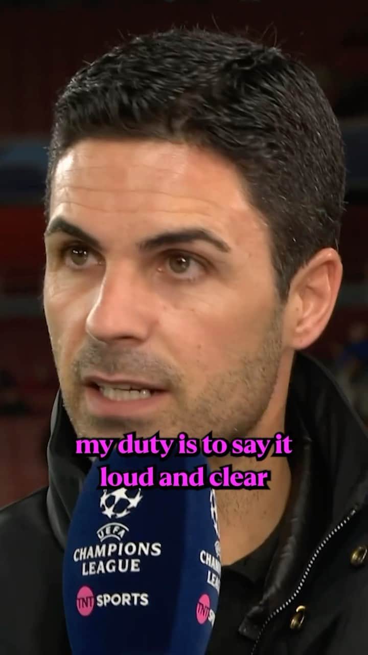 リオ・ファーディナンドのインスタグラム：「“My duty is to say it loud and clear.” 👊 Mikel Arteta responds to his outburst after Arsenal’s Premier League defeat to Newcastle」