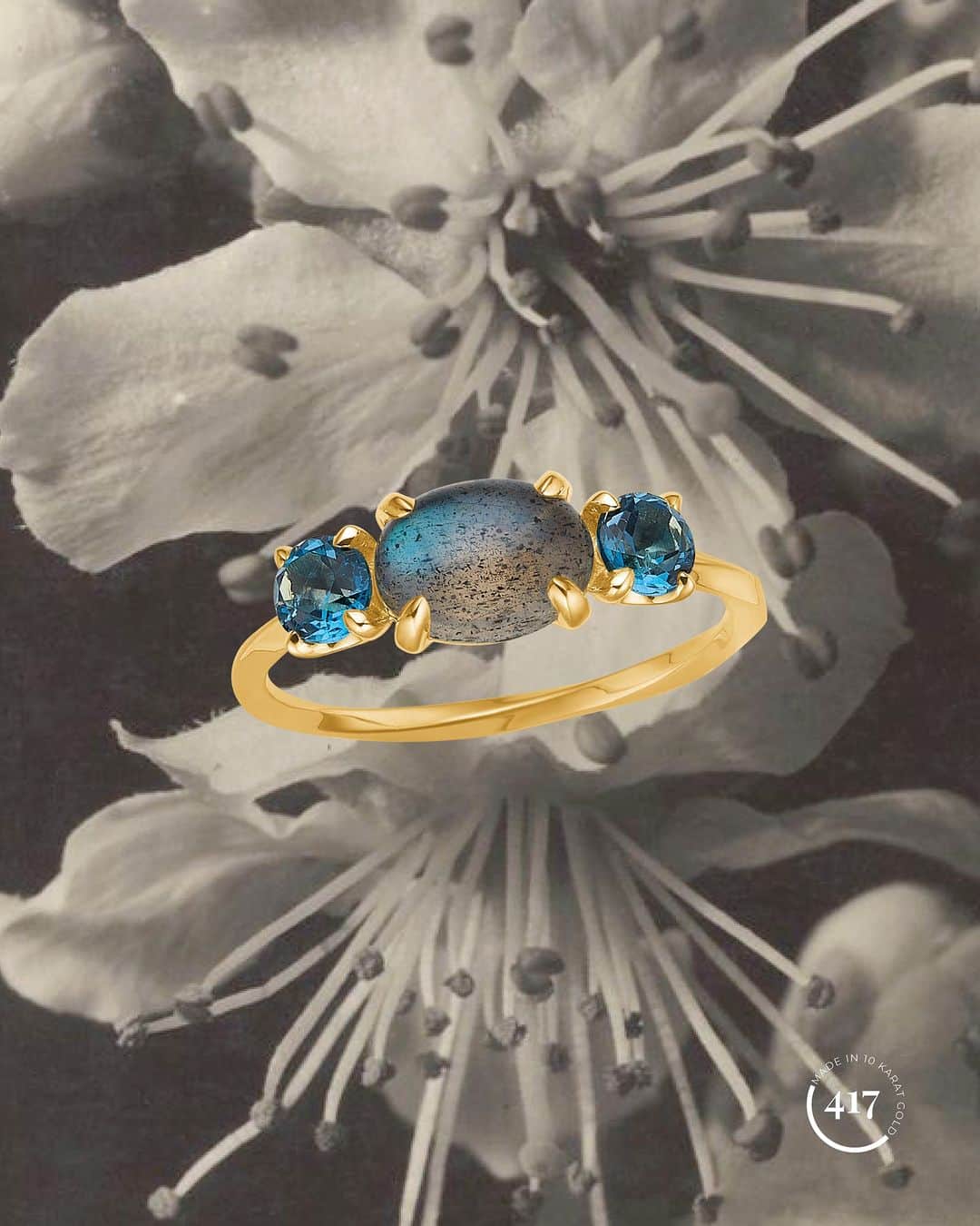 カレ ジュエリーさんのインスタグラム写真 - (カレ ジュエリーInstagram)「Timeless elegance in 10-karat gold. Rediscover Carré classics in 10-karat solid gold set with London Blue Topaz.    #carre #gemstonejewellery #birthstone #gemstones #carrejewellery #carré #carréjewellery #jewelry #earrings #earring」11月9日 5時00分 - carrejewellery