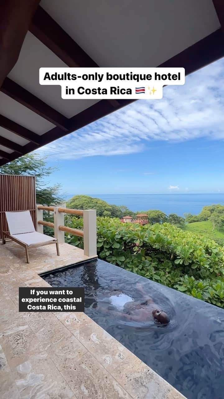 のインスタグラム：「If you’re in search of a picturesque beach vacation, look no further than this boutique hotel in Costa Rica — our 2024 Destination of the Year. Read up on how to plan the perfect trip to Las Catalinas at the link in bio. 🎥 @misterlevius, T+L contributor.📍@casachameleonhotels. #sponsored」