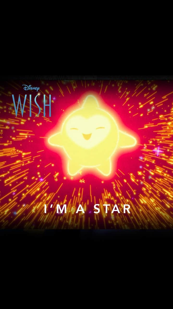 Disneyのインスタグラム：「"I'm A Star" performed by Ariana Debose and the cast is out now! 🌟 Get tickets to see Disney's #Wish, only in theaters November 22. ✨」