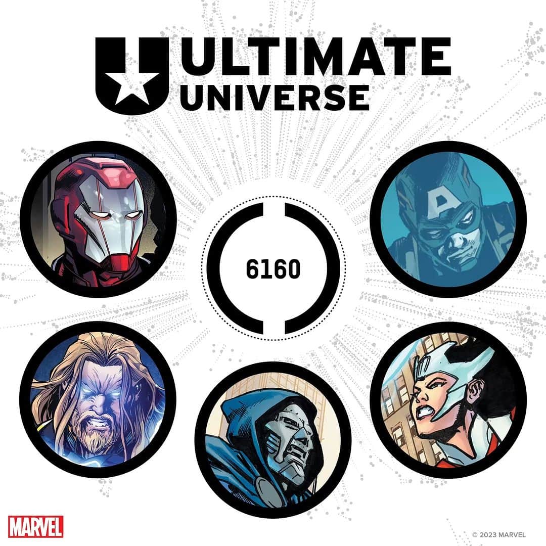 Marvel Entertainmentのインスタグラム：「A new team of heroes bands together to save the future! 'Ultimate Universe' #1, the foundation issue for the new line of Ultimate Comics, is on sale now.」