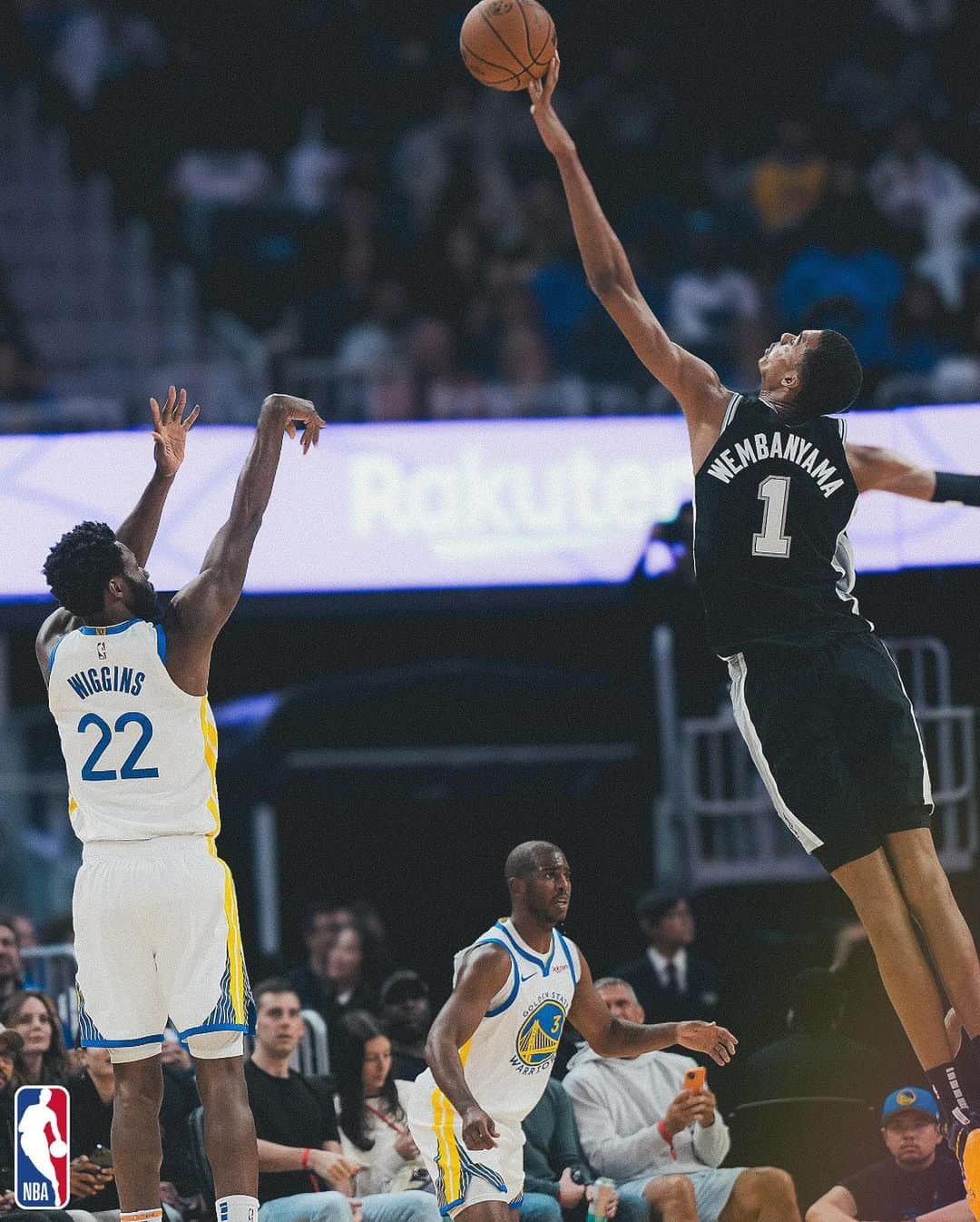 NBAのインスタグラム：「👀 @wemby’s impact on the defensive end!   🆚: SPURS/KNICKS 🕢: 7:30pm/et 📺: ESPN」