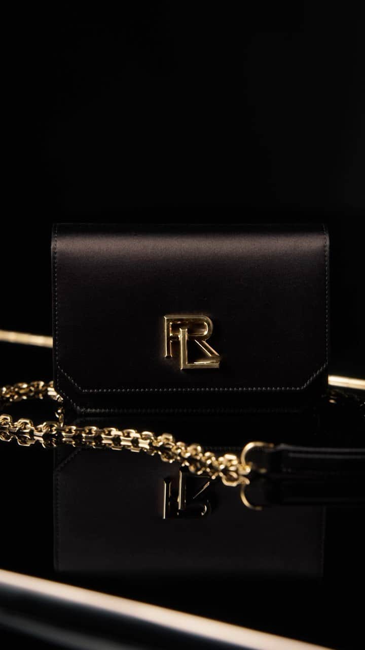 のインスタグラム：「Ralph Lauren’s #RL888 chain bag adds the final touch to an #RLHoliday evening.  Step into the world of #RLCollection Holiday 2023 via the link in bio.  #RalphLauren」