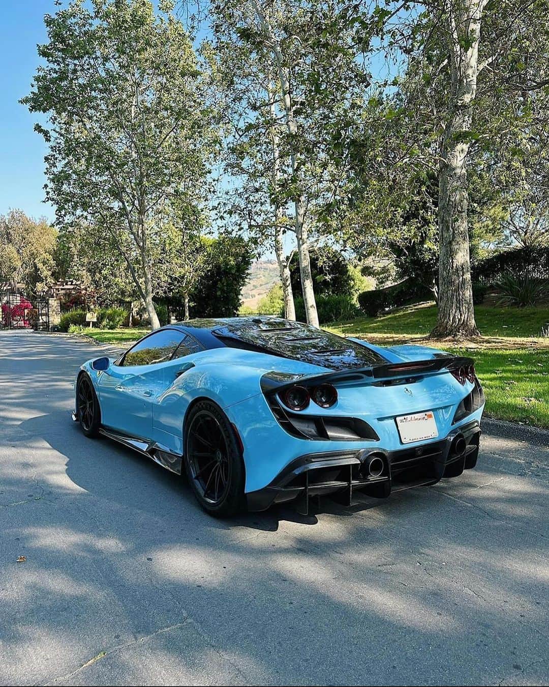CARLiFESTYLEさんのインスタグラム写真 - (CARLiFESTYLEInstagram)「Baby Blue F8 on Carbon @brixtonforged wheels? 🥶  Los Angeles, California␟| brixtonforged.com  Brixton Forged PF14-RS Sales inquiries contact: 1.888.397.6601℡ | sales@brixtonforged.com」11月9日 7時21分 - carlifestyle