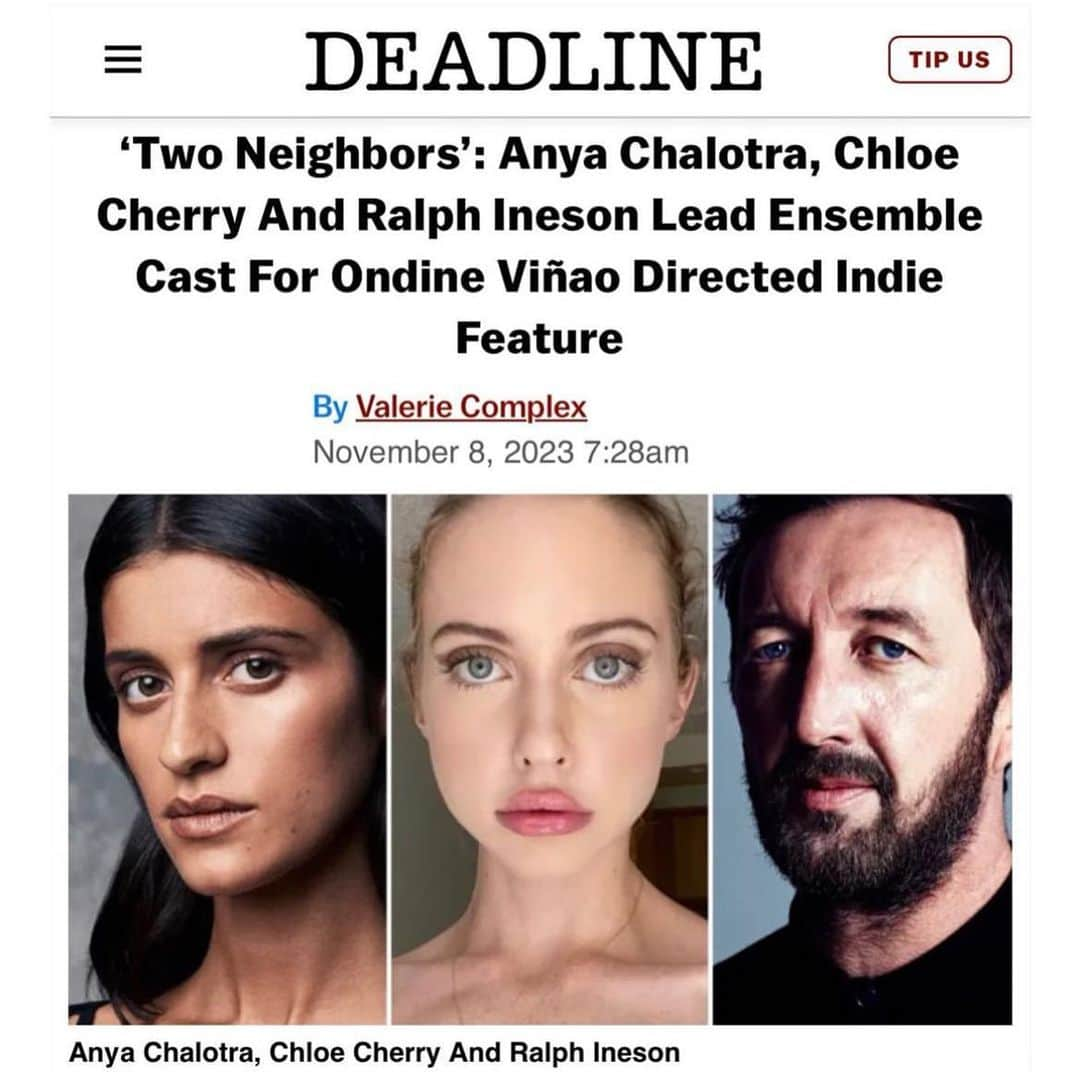 ペイジュ・ライフラーのインスタグラム：「TWO NEIGHBORS! Thrilled to have been the costume designer on @ondine_vinao debut feature❤️  Produced by @ivyfreemanattwood co-written by @ondine_vinao @jordan.levi.johnson  Thank you to the best team ever  CANT WAIT FOR YOU YOU TO SEEEE」