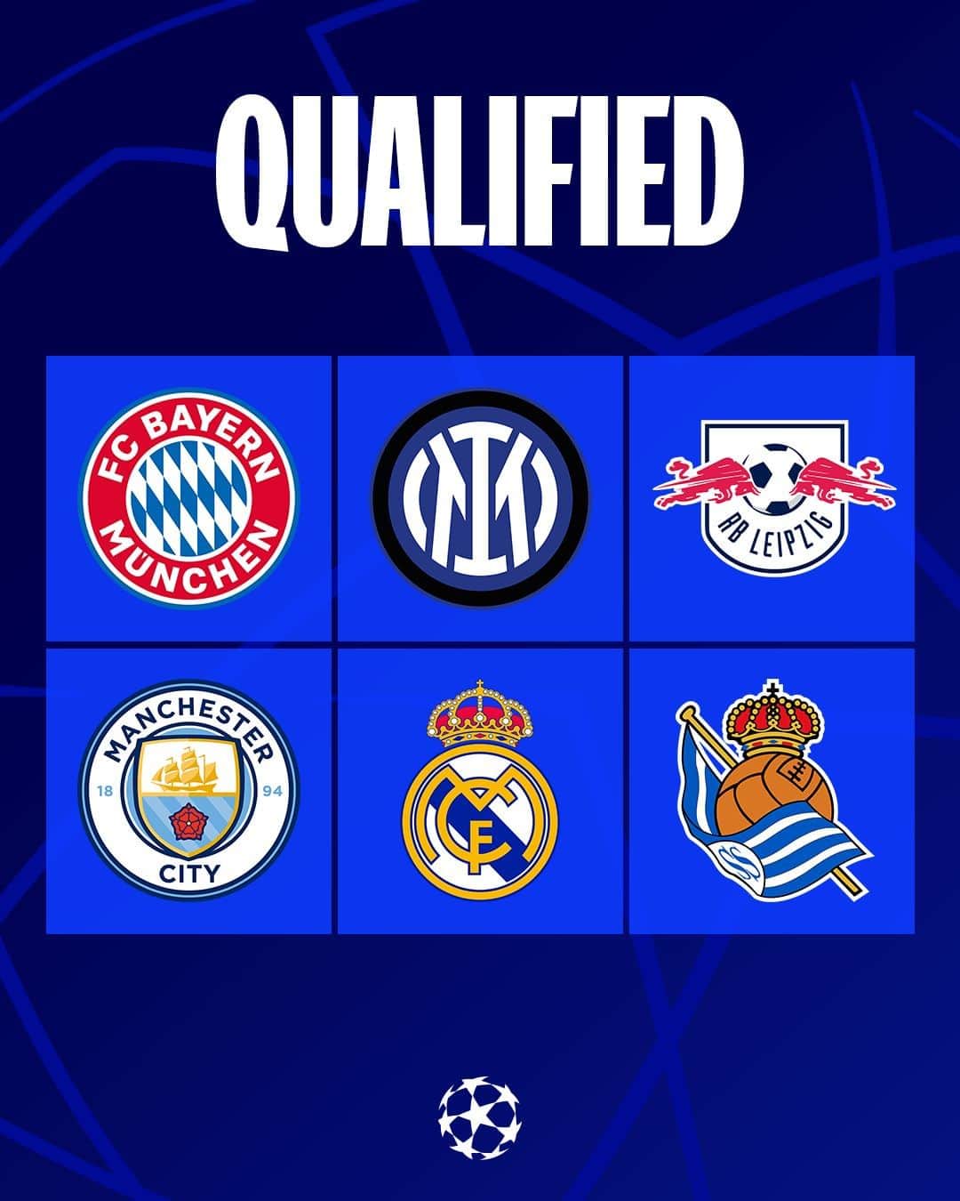 UEFAチャンピオンズリーグのインスタグラム：「Six confirmed for the round of 16 ✅  #UCL #roundof16」