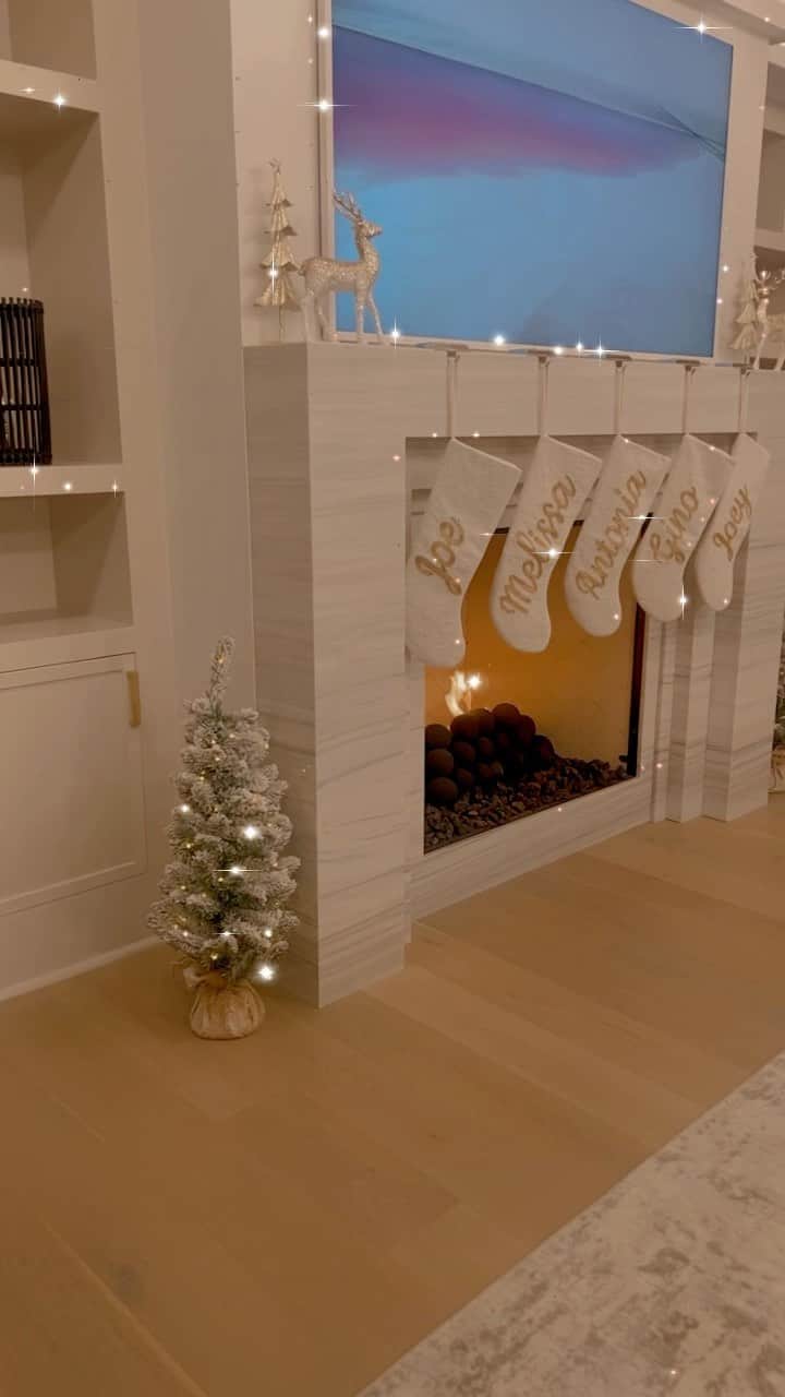 メリッサ・ゴーガのインスタグラム：「I DID IT. 🦌❄️ #jesusbirthday #christmas #decor」