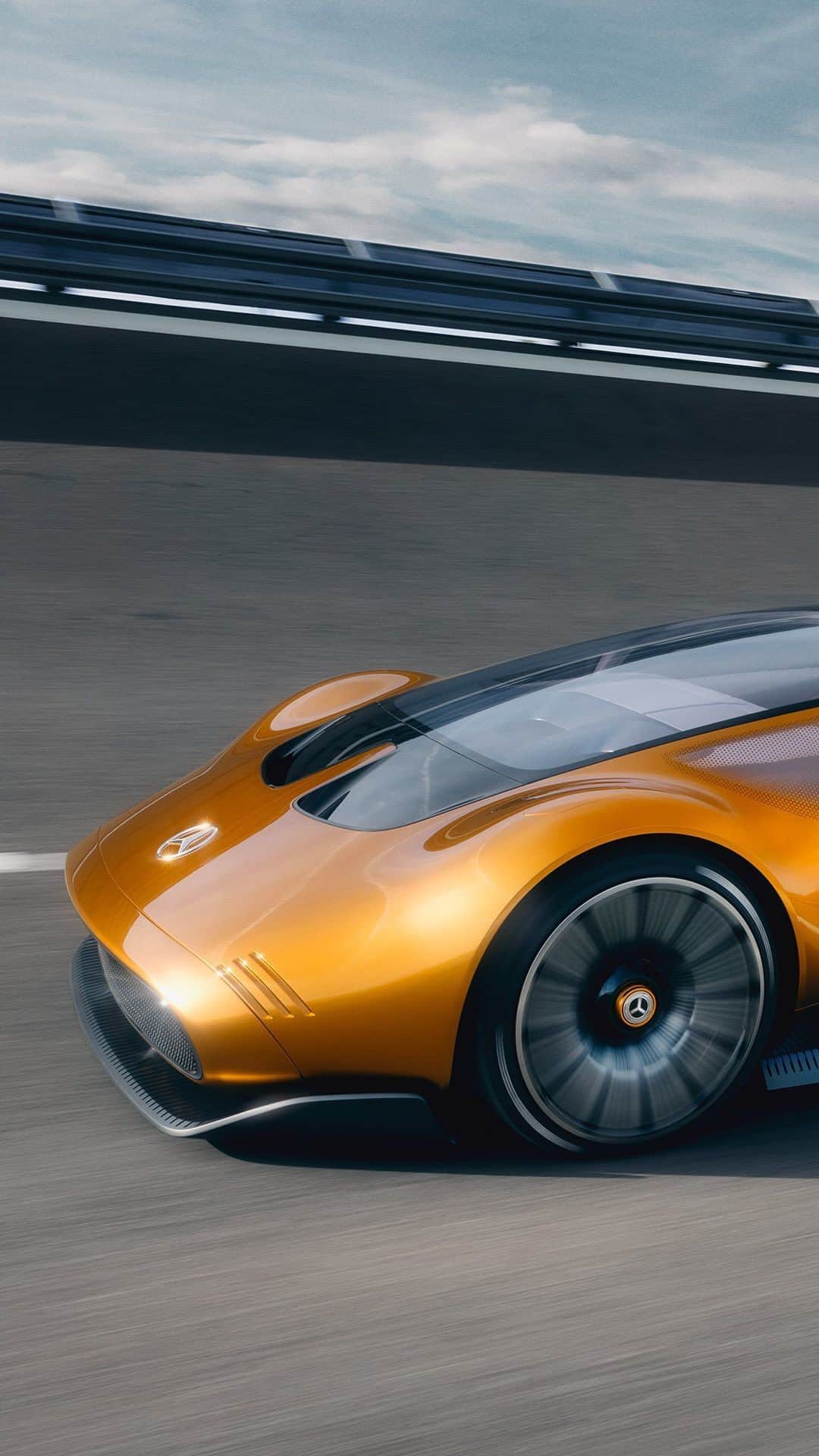 メルセデス・ベンツのインスタグラム：「The Mercedes-Benz Vision One-Eleven is inspired by the iconic C 111 experimental vehicles. The visionary sports car embodies the perfect harmony of dynamic design, all-electric powertrain and unmatched innovation.  #MercedesBenz #VisionOneEleven」
