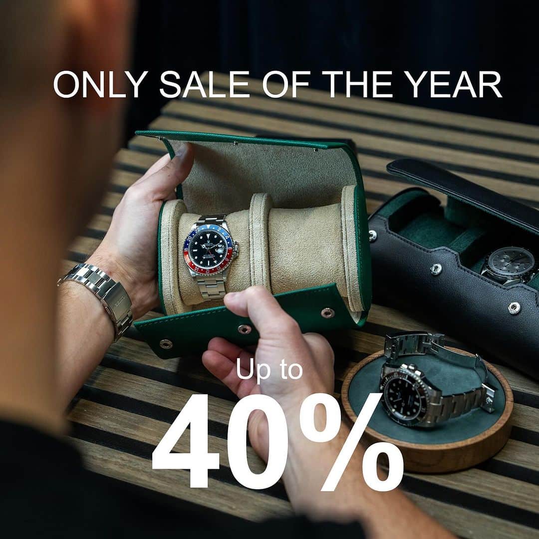 Daily Watchのインスタグラム：「Link in profile. Shop +200 different watches and accessories at DailyWatch.co #BlackFriday #WatchAccessories」