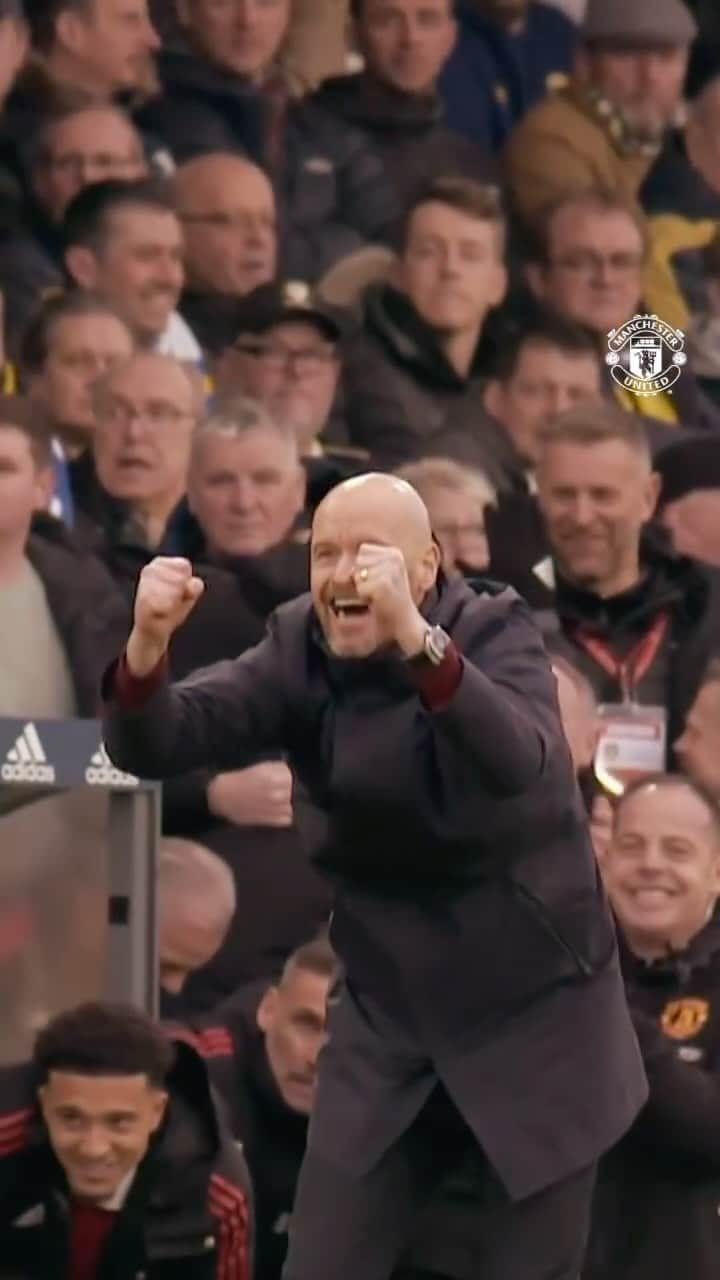 マンチェスター・ユナイテッドのインスタグラム：「5️⃣0️⃣ #PremierLeague matches, countless memorable moments 🙌   Ladies and gentlemen, Erik ten Hag.  #MUFC #ManUtd」