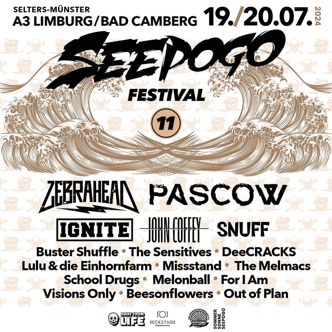Zebraheadさんのインスタグラム写真 - (ZebraheadInstagram)「Hey friends in Germany.  We are coming back this summer and gonna play @seepogo_festival  Super excited and wish summer was already here…..😍😍😍」11月24日 2時45分 - zebraheadofficial