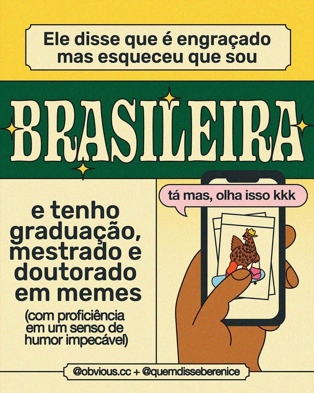 quem disse, berenice?のインスタグラム：「O que só tem aqui que te faz pensar “ah, como é bom ser brasileira”??? 🌞 🏖🔥 Quando o jeitinho brasileiro é sobre irreverência e criatividade, tudo fica melhor. Por isso, @quemdisseberenice se juntou com @guaranaantarctica para mais uma parceria gostosa demais: produtos de beleza com cheirinho inspirado em Guaraná Antarctica 😮💚#QDBGuarana #publicidade」