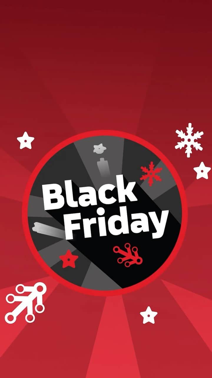 LEGOのインスタグラム：「Ready for the biggest Black Friday ever?!  #LEGO #BlackFriday」