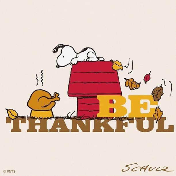 スヌーピーさんのインスタグラム写真 - (スヌーピーInstagram)「Happy Thanksgiving!」11月24日 3時14分 - snoopygrams