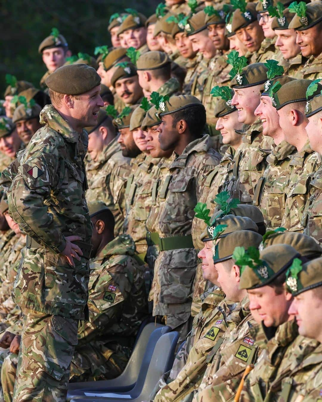 ウィリアム（ケンブリッジ公）さんのインスタグラム写真 - (ウィリアム（ケンブリッジ公）Instagram)「A memorable hands-on introduction to the Mercian Regiment as its Colonel-in-Chief. A real education ‘in the field’ and understanding the work of modern infantry in the @britisharmy」11月24日 3時48分 - princeandprincessofwales