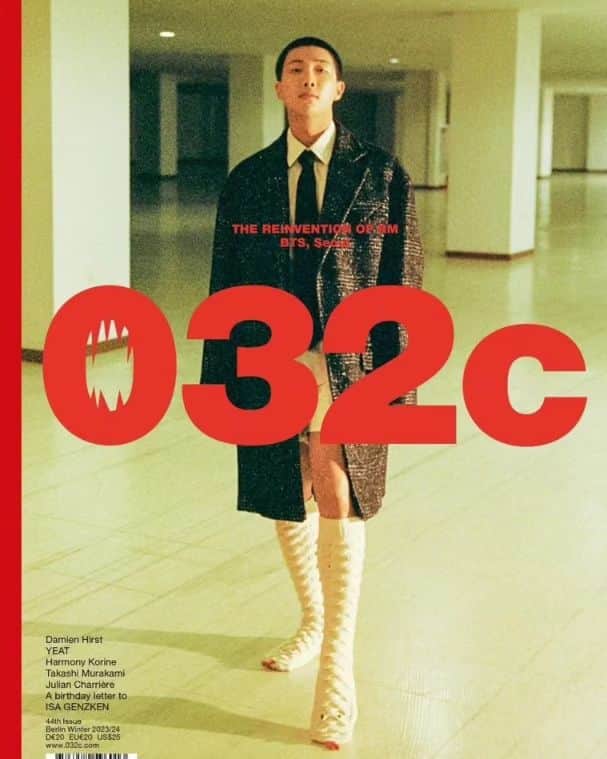 RMさんのインスタグラム写真 - (RMInstagram)「@032c cover with @wingshya」11月23日 19時02分 - rkive