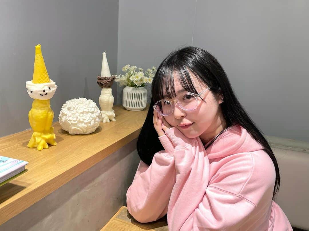 上田ミルキィさんのインスタグラム写真 - (上田ミルキィInstagram)「念願のジェラピケカフェ🍨🩵  📸 @kazuhiko81」11月23日 19時32分 - milky.ueda1023