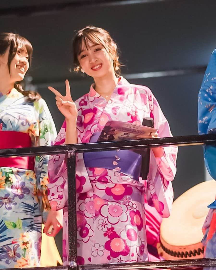 アヤナ・シャハブさんのインスタグラム写真 - (アヤナ・シャハブInstagram)「Makasih yang udah fotoin🥰  #ゆかた #yukata #まつり」11月23日 19時32分 - ayanashahab