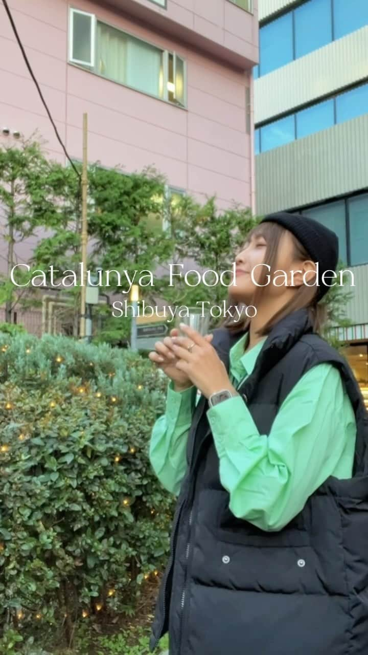 上枝恵美加のインスタグラム：「カタルーニャフードガーデン at SHIBUYA CAST. GARDEN  #カタルーニャ料理 #catalanfood   @catalanfood_com」