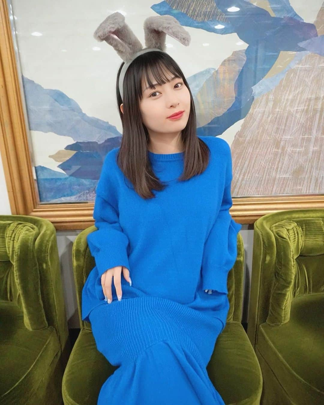 滝口ひかりさんのインスタグラム写真 - (滝口ひかりInstagram)「Blue rabbit🐰💙  #滝口ひかり #ゑんら #wyenra #アイドル #idol #cosplay #ootd」11月23日 19時56分 - takiguchi_hikari